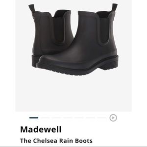 Madewell chelsea rain boot